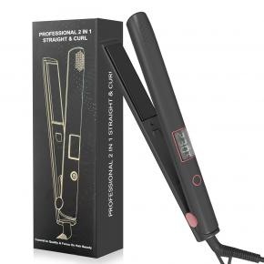 A689 New Hair straightener LCD Display Flat Iron